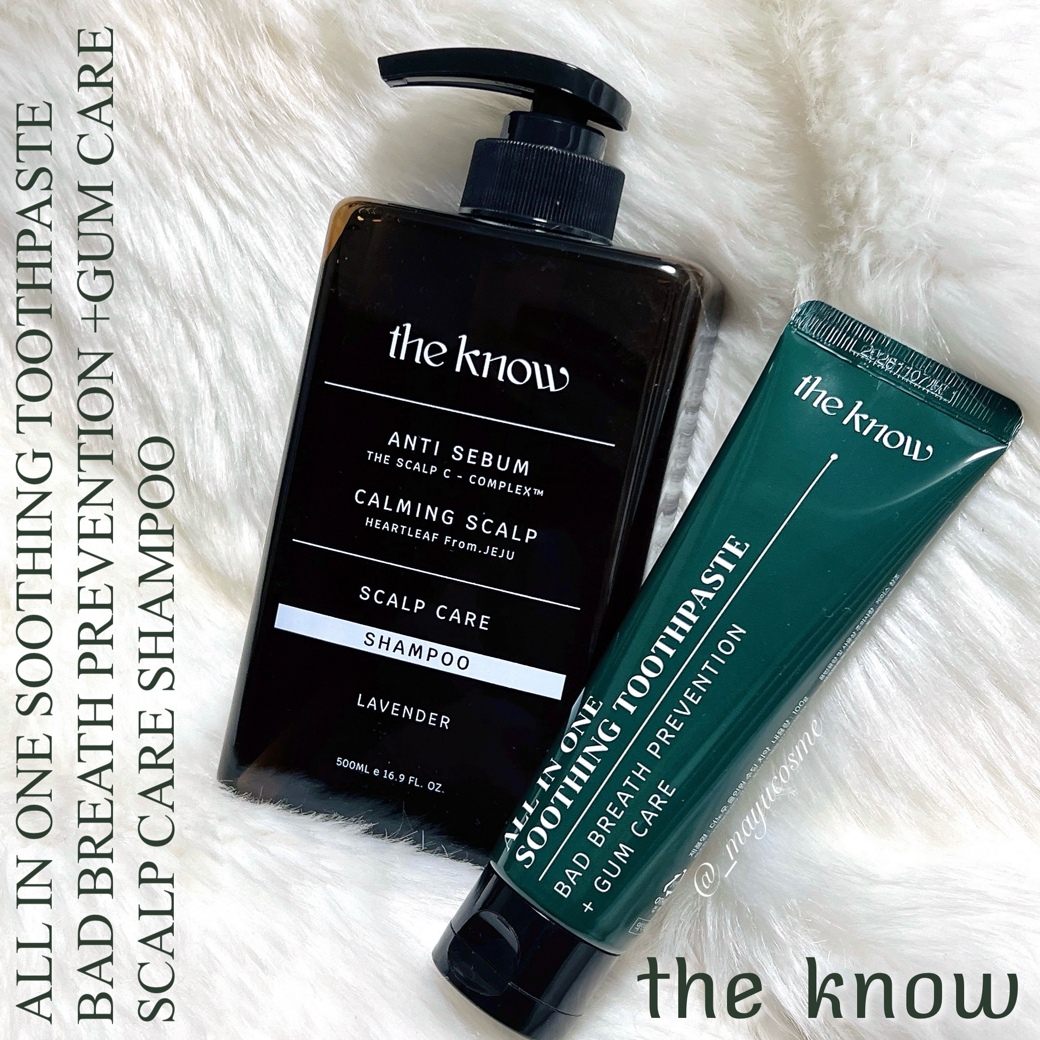 SCALP CARE SHAMPOO/THE KNOW/市販シャンプーを使ったクチコミ（1枚目）
