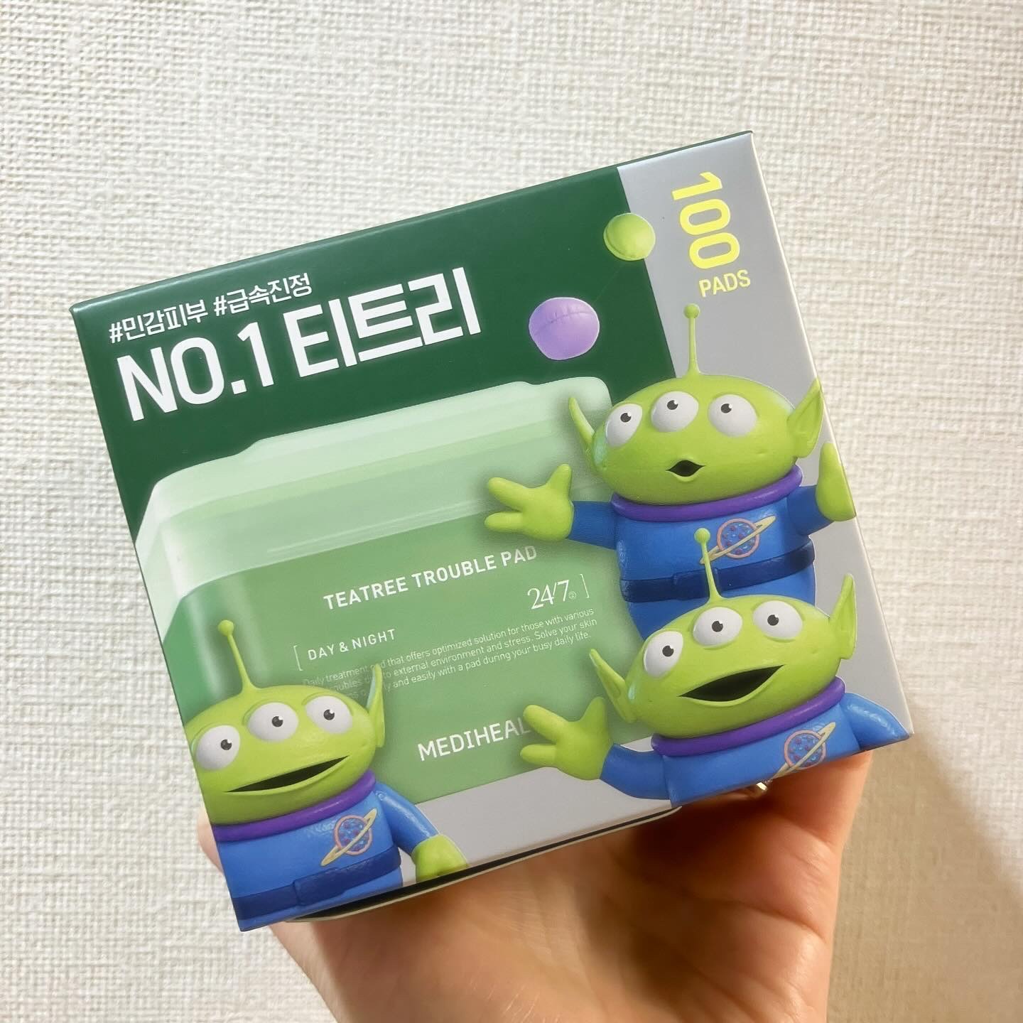 ティーツリー トラブルパッド/MEDIHEAL/トナーパッドを使ったクチコミ（1枚目）