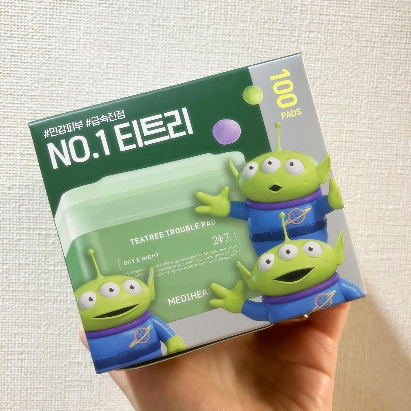 ティーツリー トラブルパッド/MEDIHEAL/トナーパッドを使ったクチコミ(1枚目)