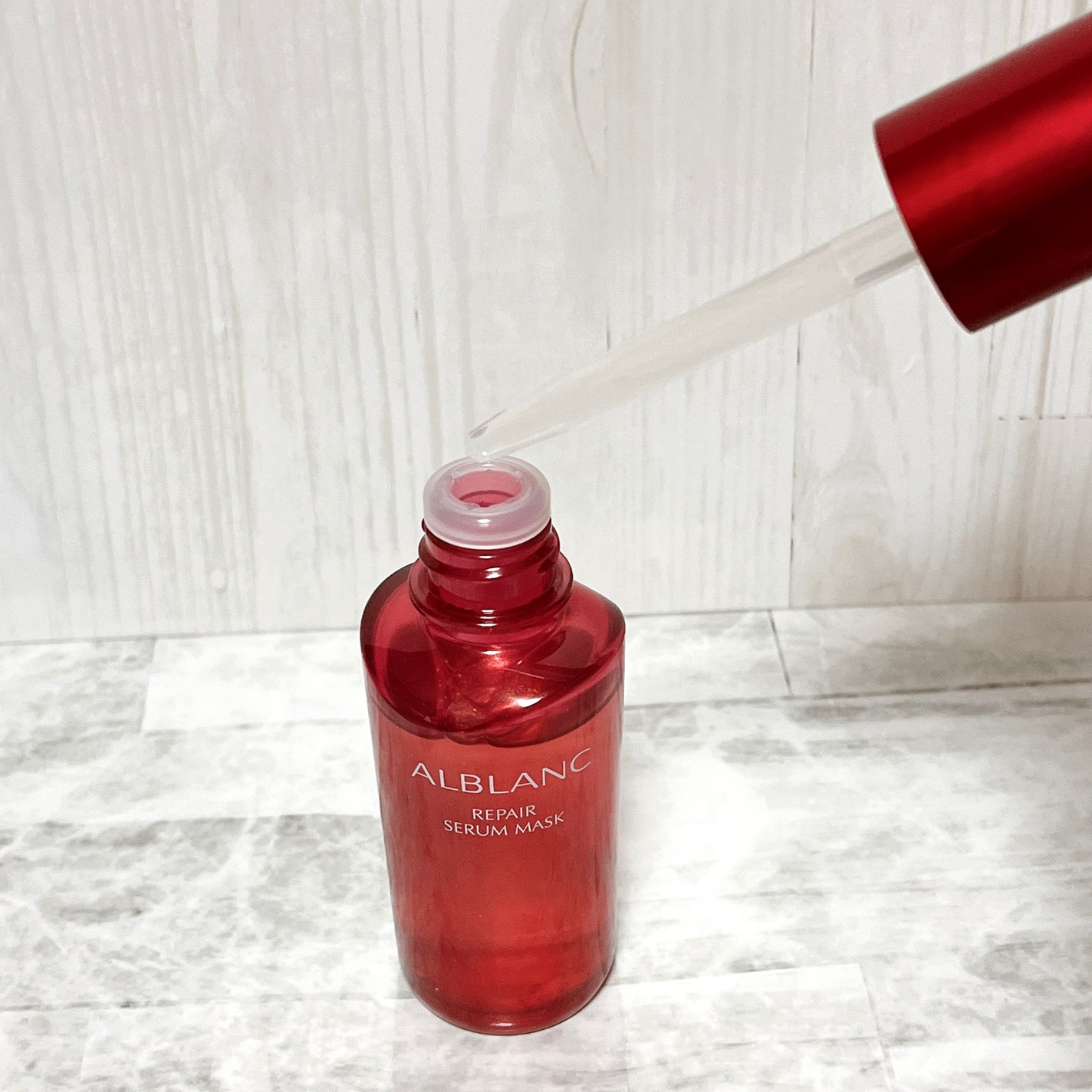 リペア セラムマスク/ALBLANC/美容液を使ったクチコミ(2枚目)