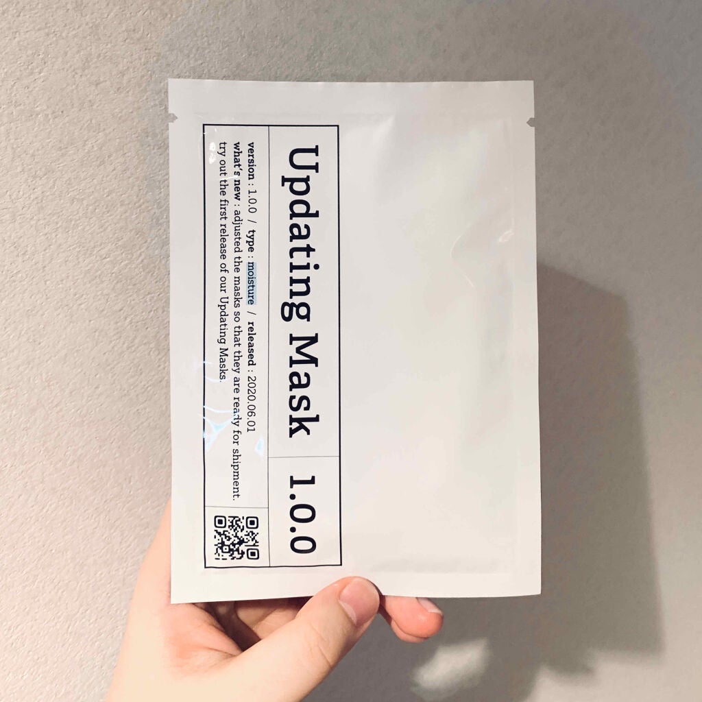 Updating Mask 1.0.0 Type M(保湿)/moisture 1セット5枚入り/meol/シートマスク・パックを使ったクチコミ(2枚目)