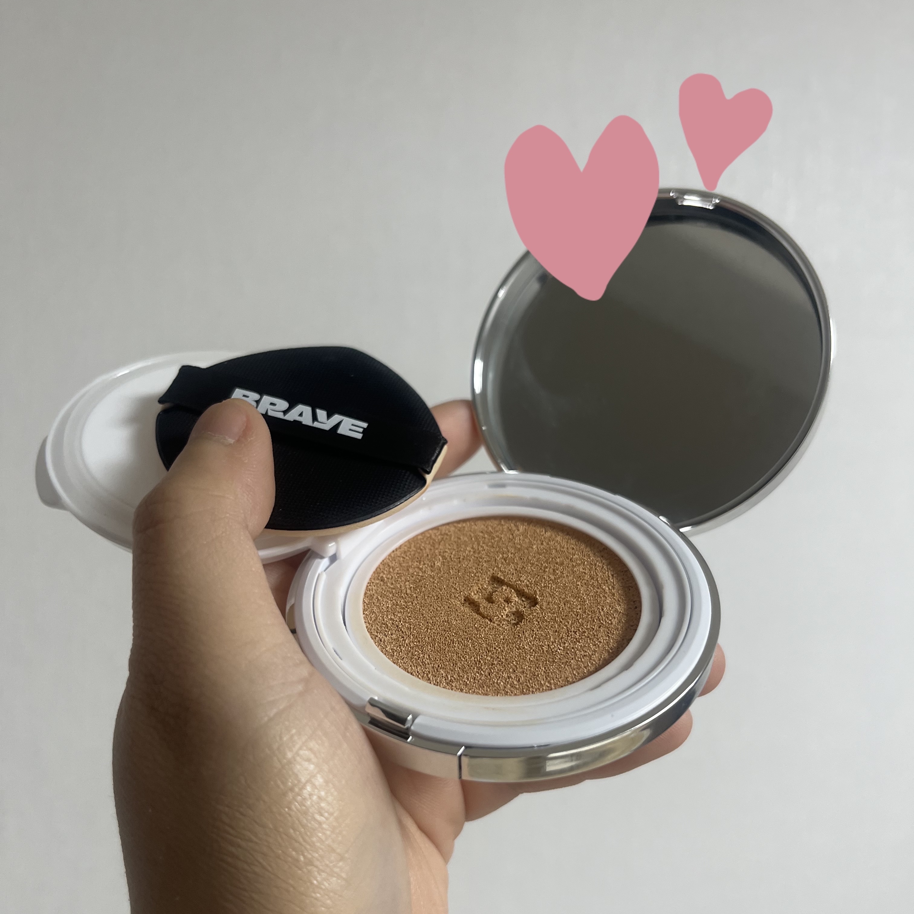 BRAYE EFFORTLESS CUSHION (3 COLORS)/BRAYE/クッションファンデーションを使ったクチコミ（1枚目）