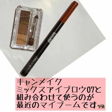 ブロウインク リキッドペン/MAYBELLINE NEW YORK/リキッドアイブロウを使ったクチコミ（4枚目）