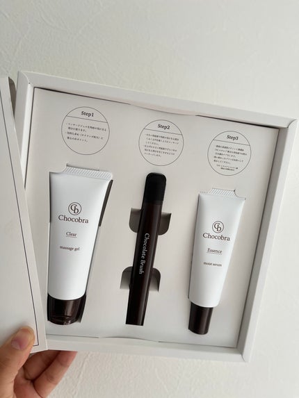 チョコブラ スペシャル毛穴ケアセット/Chocobra/スキンケアキットを使ったクチコミ(1枚目)