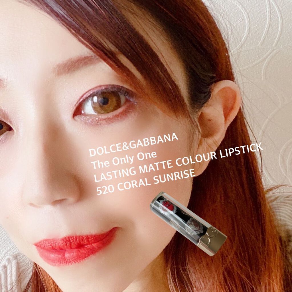 ザ・オンリーワン ラスティングマットカラー リップスティック/DOLCE&GABBANA BEAUTY/口紅を使ったクチコミ（1枚目）