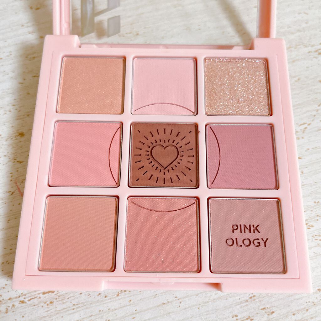 マイフェイブムードアイパレット 9カラー/HOLIKA HOLIKA/アイシャドウパレットを使ったクチコミ(4枚目)