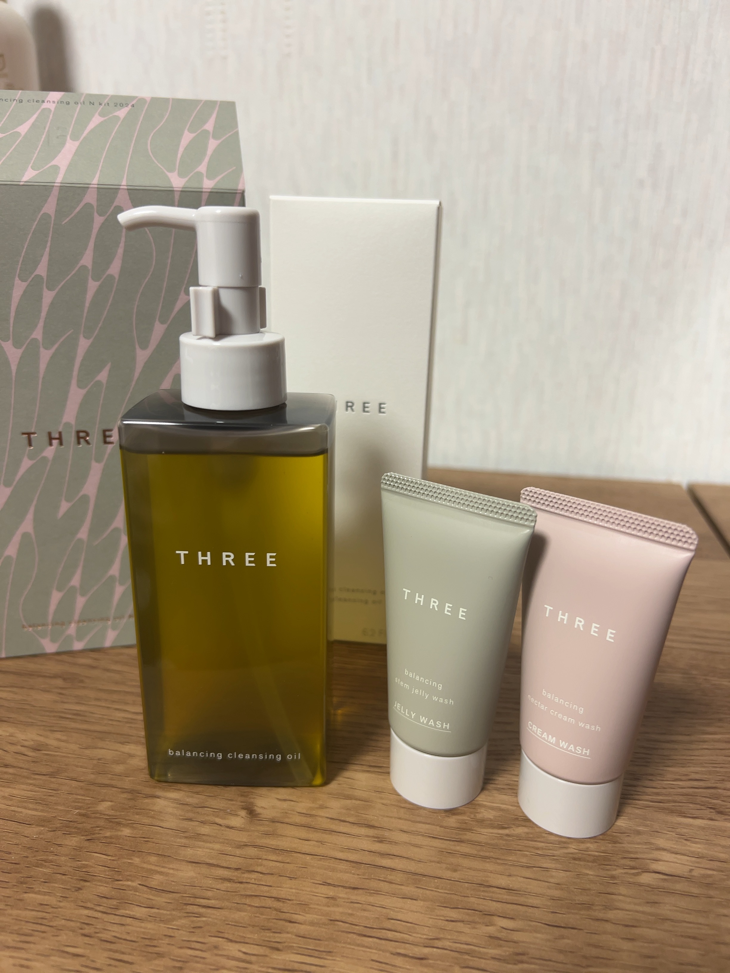 バランシング クレンジング オイル N/THREE/オイルクレンジングを使ったクチコミ（3枚目）
