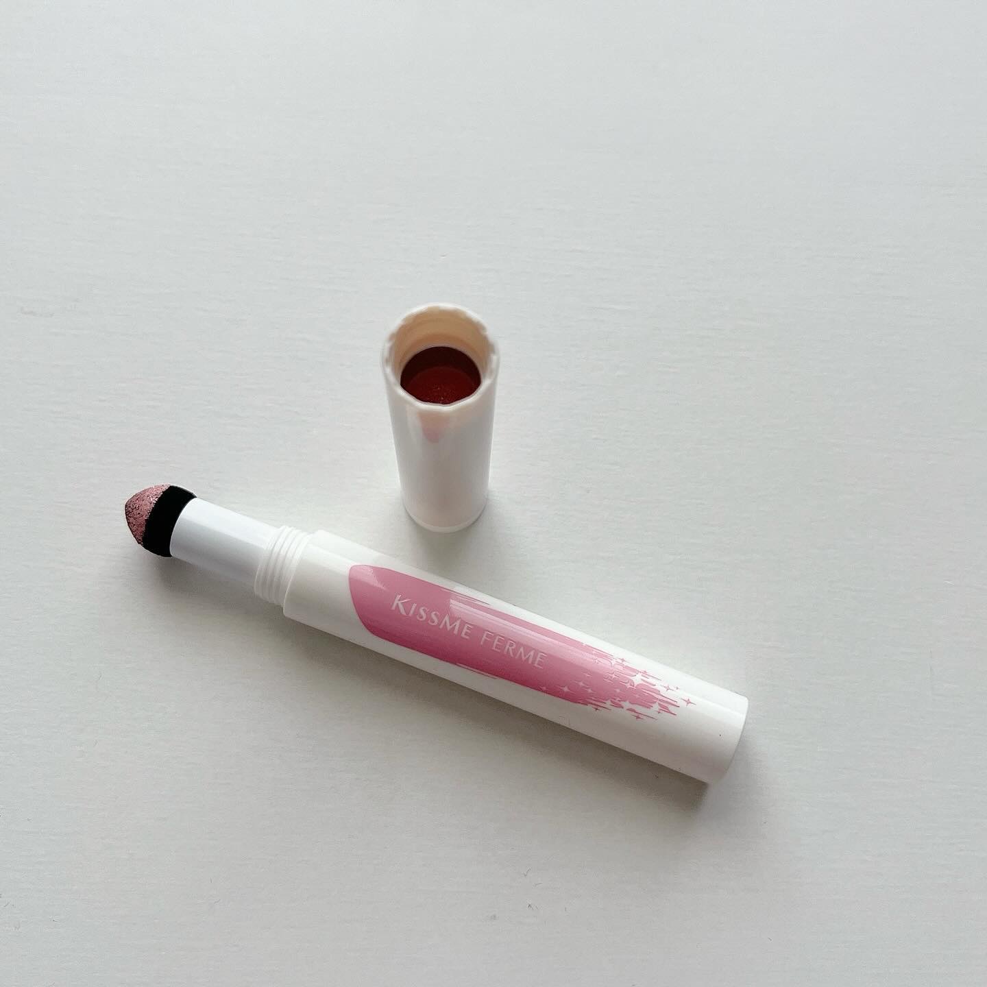 クッションチップアイカラーN/キスミー フェルム/単色アイシャドウを使ったクチコミ（3枚目）