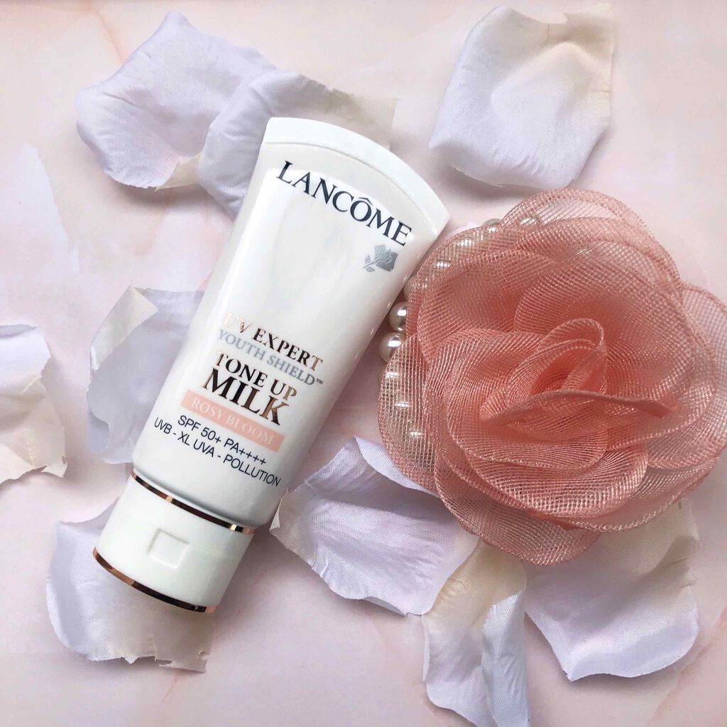 UV エクスペール トーン アップ ローズ/LANCOME/日焼け止め・UVケアを使ったクチコミ(4枚目)