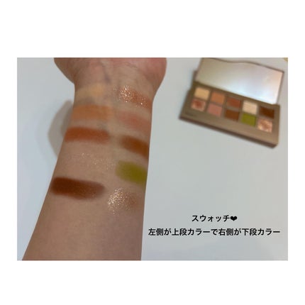 ニューデップスアイシャドウパレット/hince/アイシャドウパレットを使ったクチコミ(3枚目)