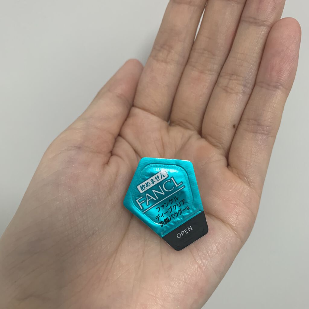 ディープクリア洗顔パウダー/ファンケル/洗顔パウダーを使ったクチコミ（2枚目）