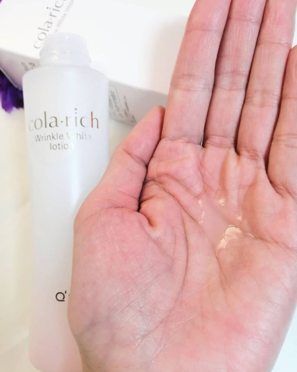 リンクルホワイトローション/コラリッチ/化粧水を使ったクチコミ（2枚目）