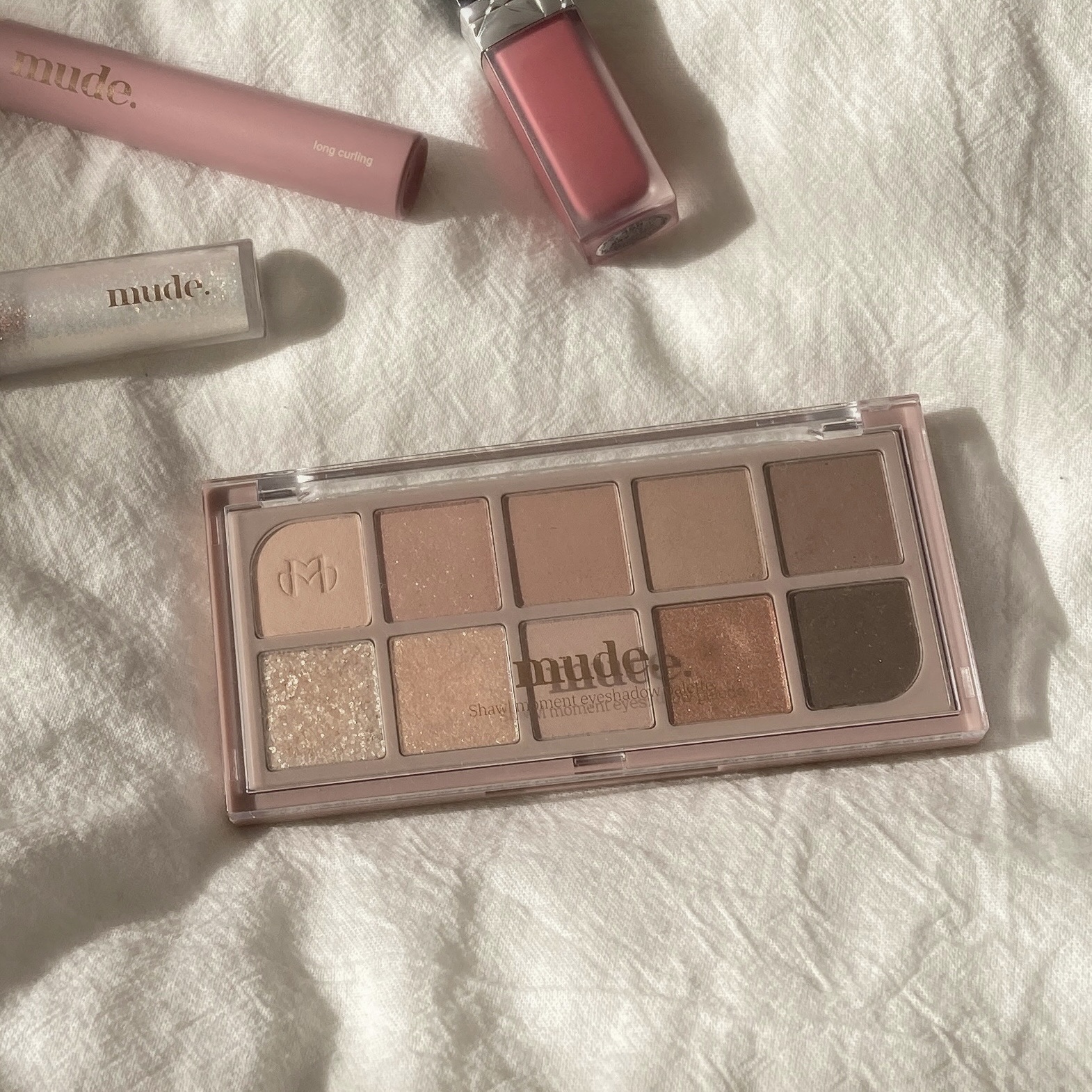 MDショールモーメント アイシャドウパレット/mude./アイシャドウパレットを使ったクチコミ（1枚目）