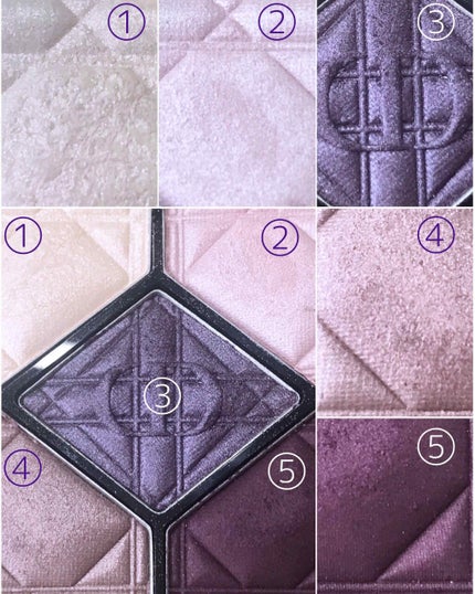 サンク クルール/Dior/アイシャドウパレットを使ったクチコミ(2枚目)