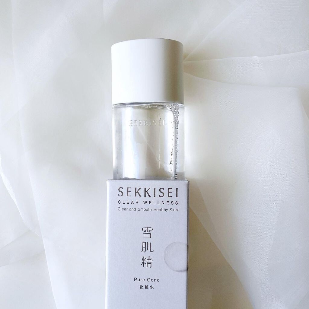 クリアウェルネス ピュア コンク 200ml/雪肌精/化粧水を使ったクチコミ（1枚目）