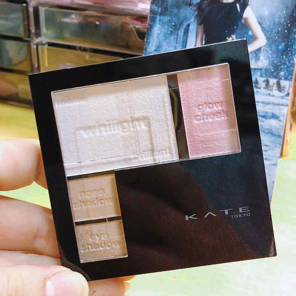 ホワイトシェイピングパレット/KATE/プレストパウダーを使ったクチコミ(1枚目)