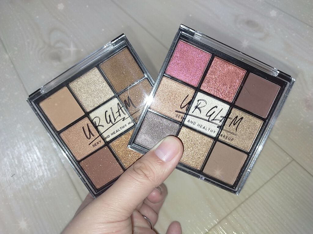 UR GLAM　BLOOMING EYE COLOR PALETTE/U R GLAM/アイシャドウパレットを使ったクチコミ（1枚目）