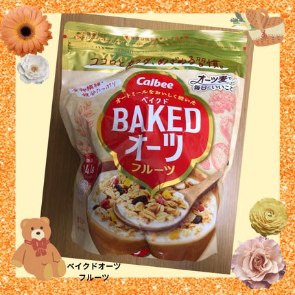 ベイクドオーツ/カルビー/オートミールを使ったクチコミ(1枚目)