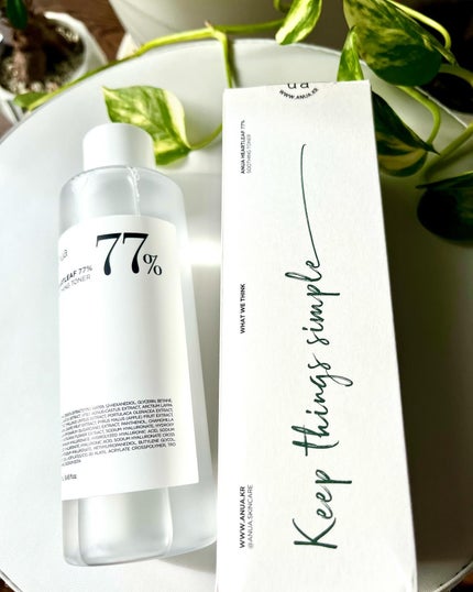 シャンティ on LIPS 「\敏感肌ゆらぎ肌ニキビ肌を整える化粧水/\Anua人気No.1..」(5枚目)