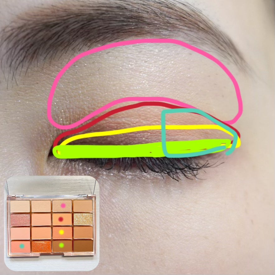 ソフトブラーリングアイパレット/wakemake/アイシャドウパレットを使ったクチコミ(6枚目)