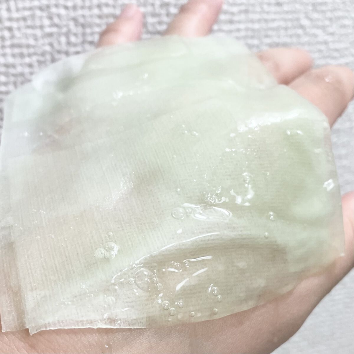 1番 ヒノキ水81%シートマスク/numbuzin/シートマスク・パックを使ったクチコミ（3枚目）