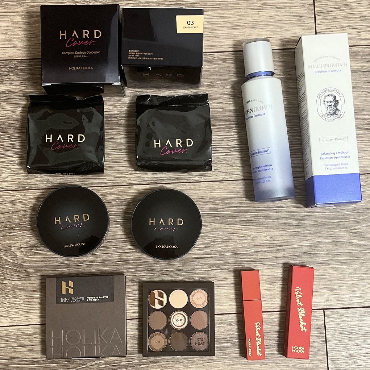 ハードカバーパーフェクトクッション/HOLIKA HOLIKA/クッションファンデーションを使ったクチコミ（2枚目）