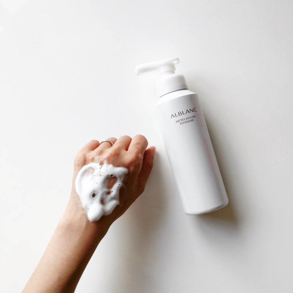 マイクロムース リフレッシャー/ALBLANC/泡洗顔を使ったクチコミ(5枚目)
