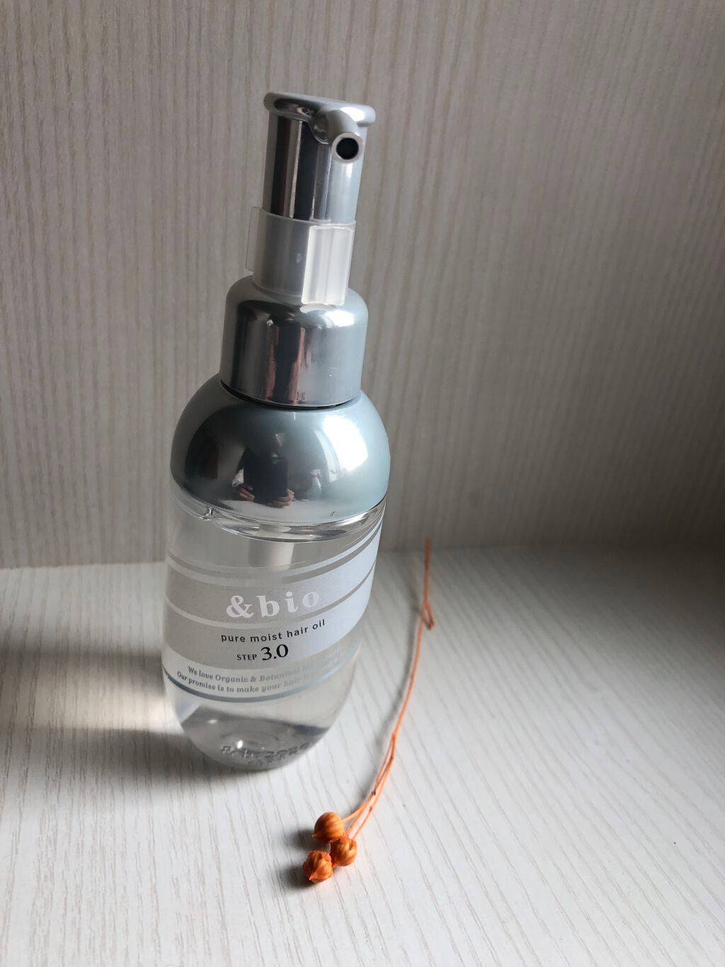 ピュアモイスト ヘアオイル 3.0/&bio/ヘアオイルを使ったクチコミ(1枚目)