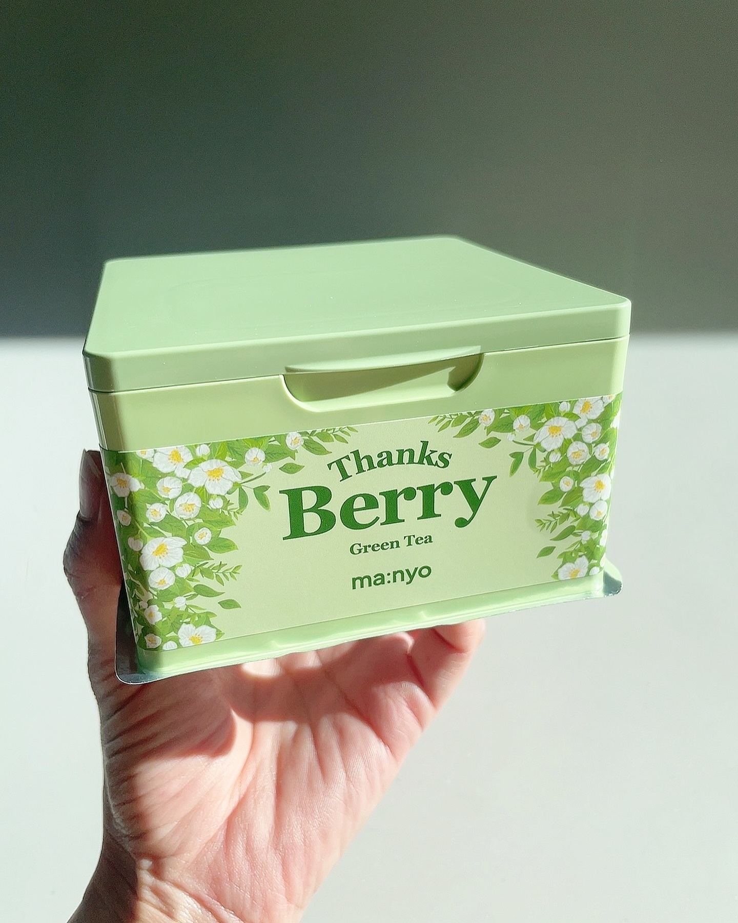 Thanks Berry グリーンティーシートマスク/manyo/シートマスク・パックを使ったクチコミ（2枚目）