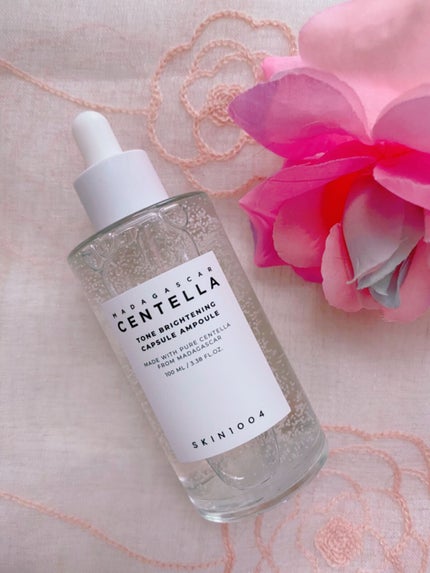 トーンブライトニング カプセルアンプル/SKIN1004/美容液を使ったクチコミ(1枚目)