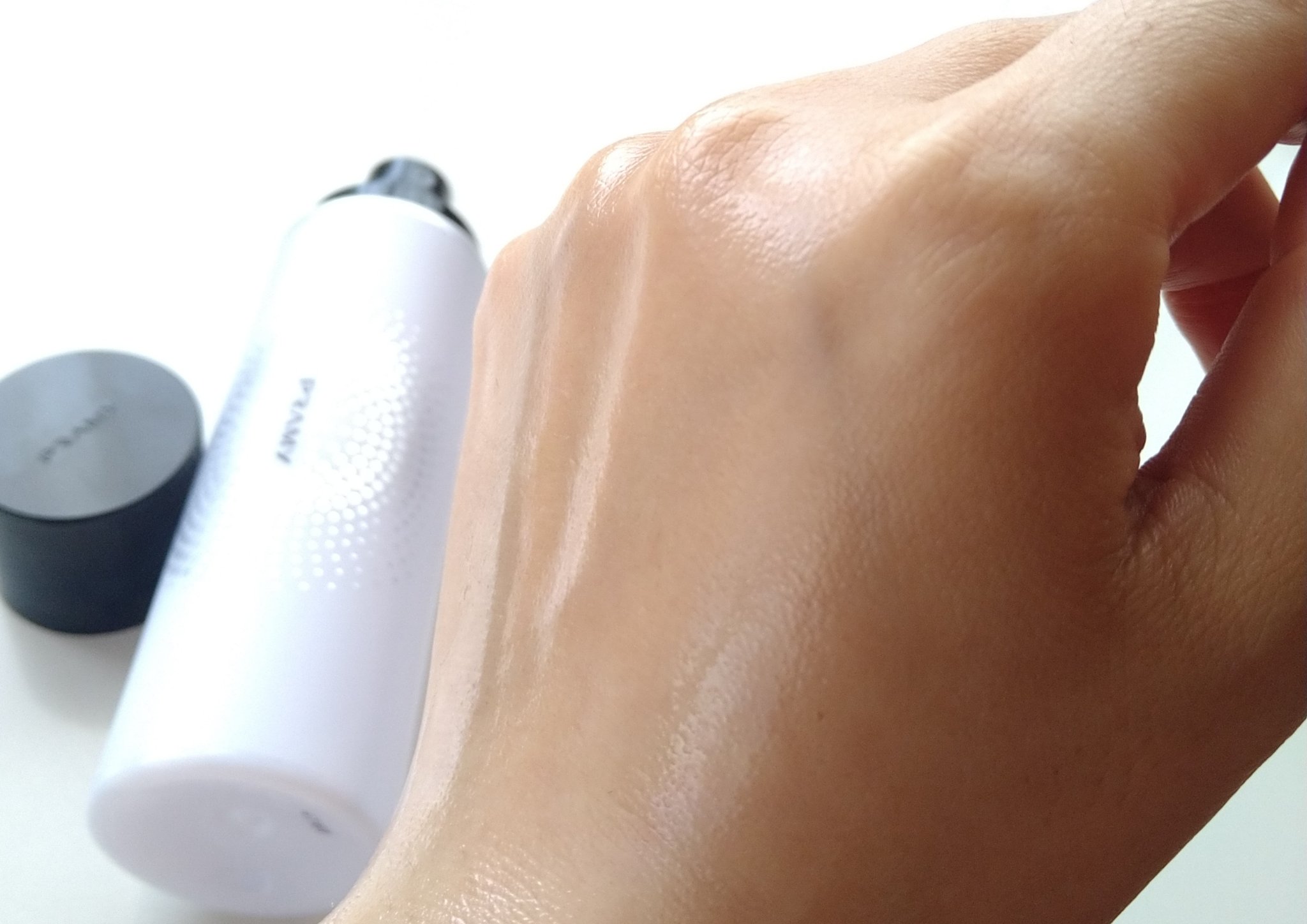 PRAMY メイクアップセッティングミスト モイストタイプ/PRAMY/フィックスミストを使ったクチコミ（3枚目）