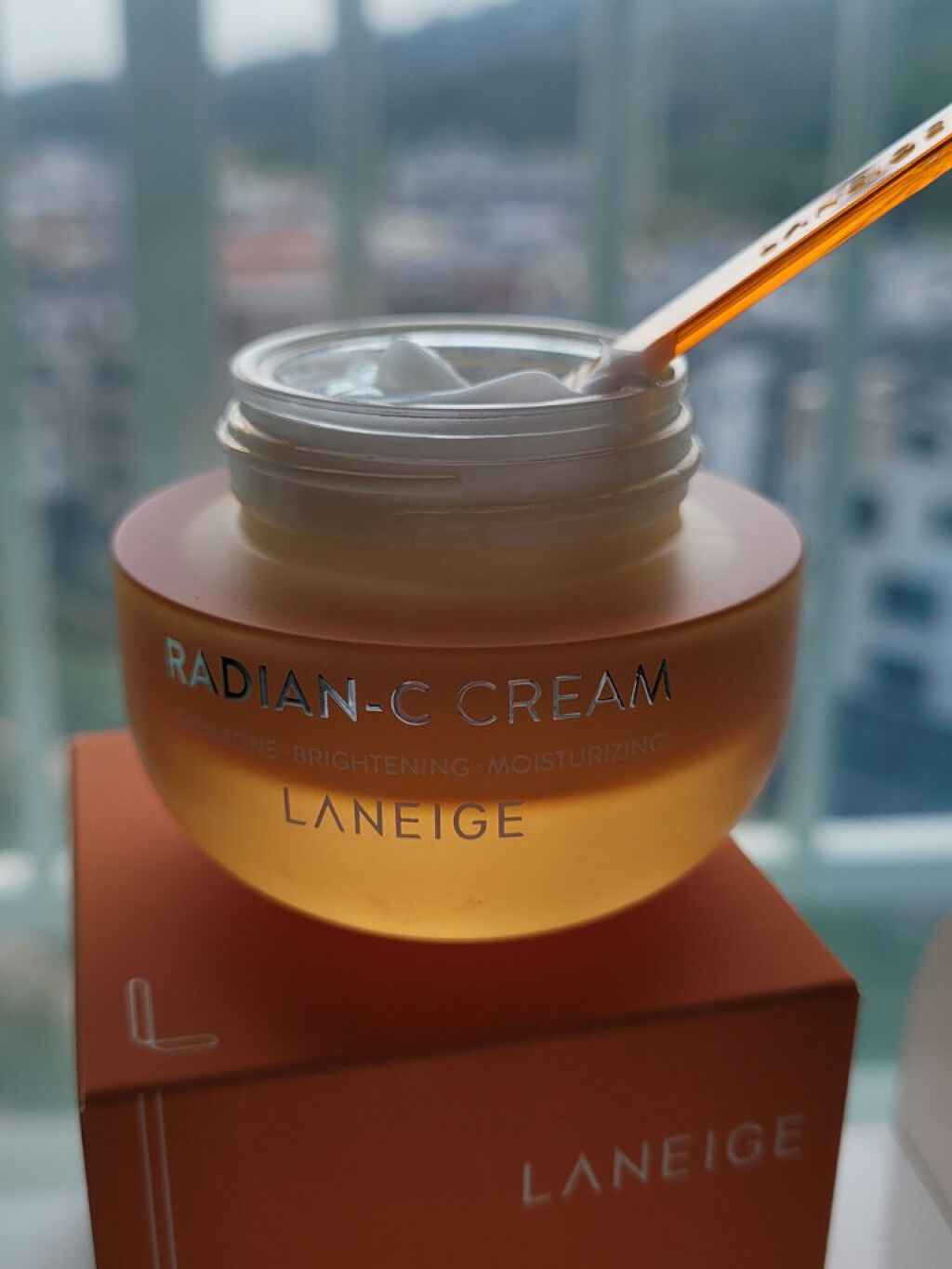 ラディアンーCクリーム/LANEIGE/フェイスクリームを使ったクチコミ（2枚目）