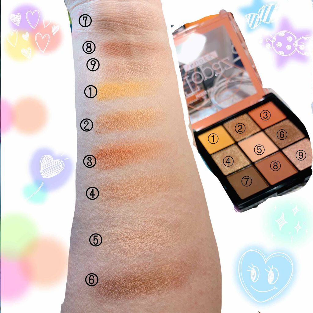 ジュエリーパレット/KISS NEW YORK/アイシャドウパレットを使ったクチコミ(2枚目)