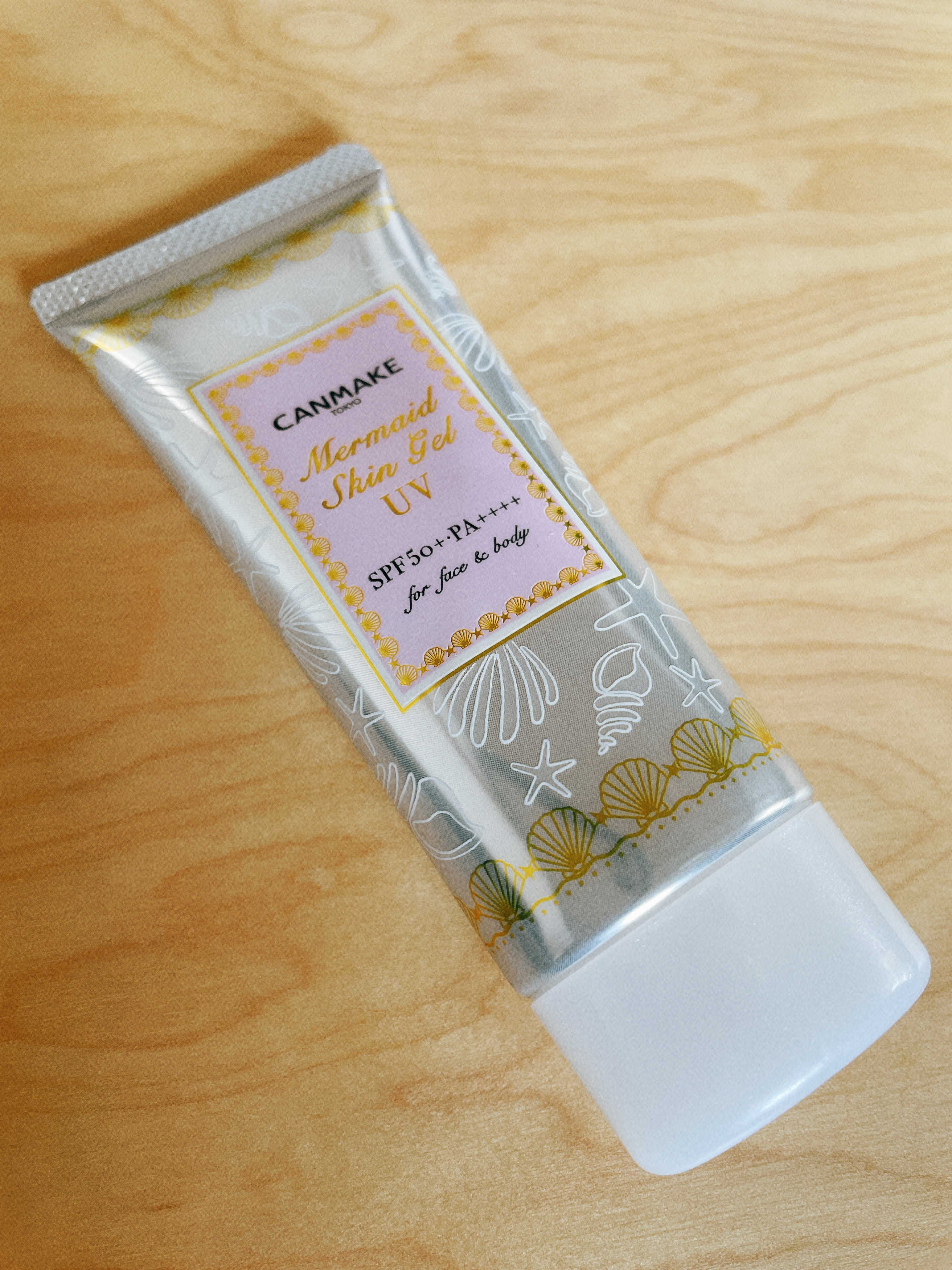 マーメイドスキンジェルUV/キャンメイク/日焼け止めジェルを使ったクチコミ（1枚目）