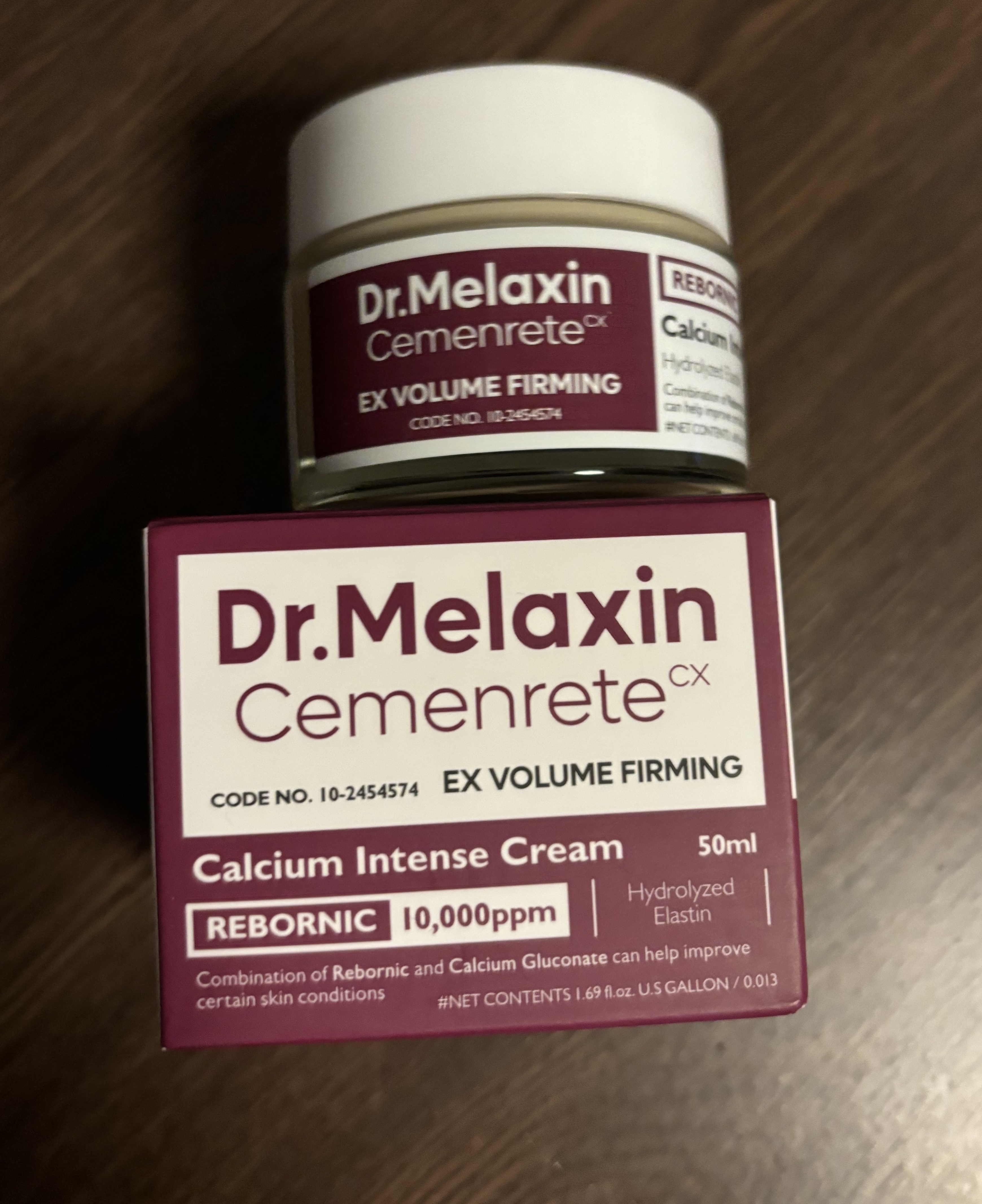Cemenrete Calcium Intense Cream/Dr.Melaxin/フェイスクリームを使ったクチコミ（1枚目）