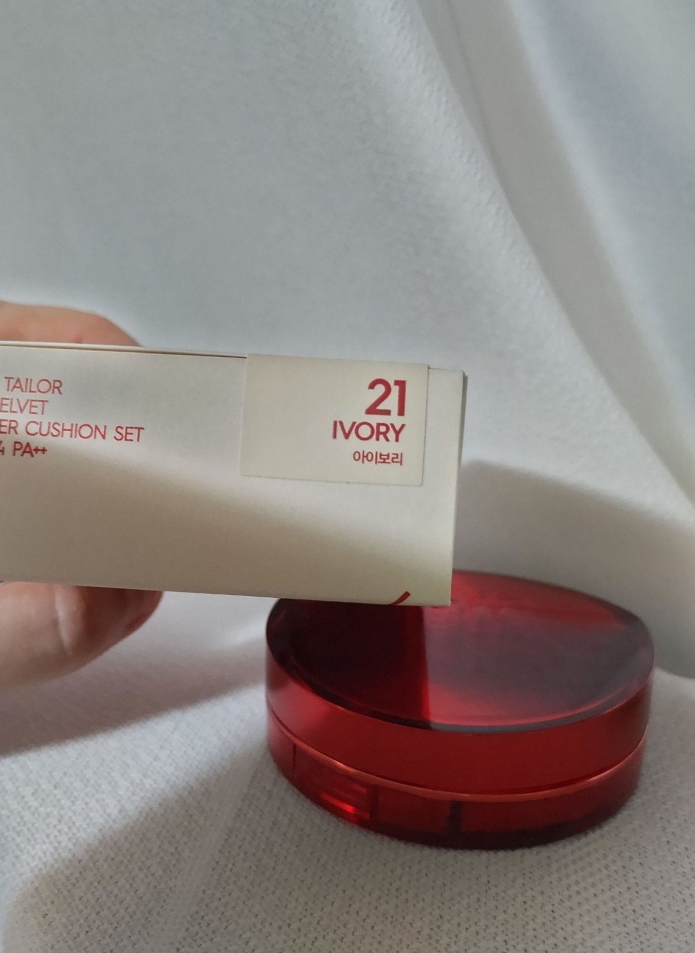 プロテーラービーベルベットカバークッション/espoir/クッションファンデーションを使ったクチコミ(8枚目)