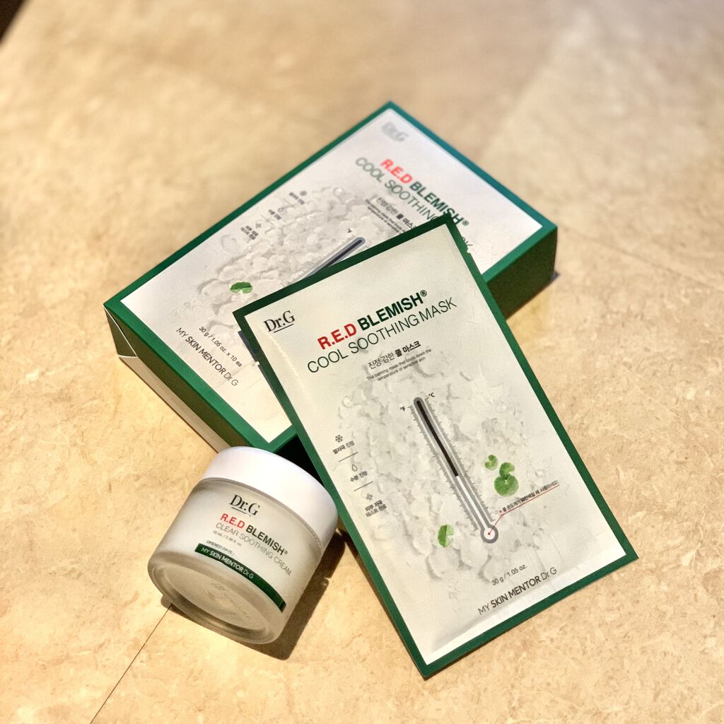 レッドブレミッシュ クールスージングマスク/Dr.G/シートマスク・パックを使ったクチコミ（1枚目）