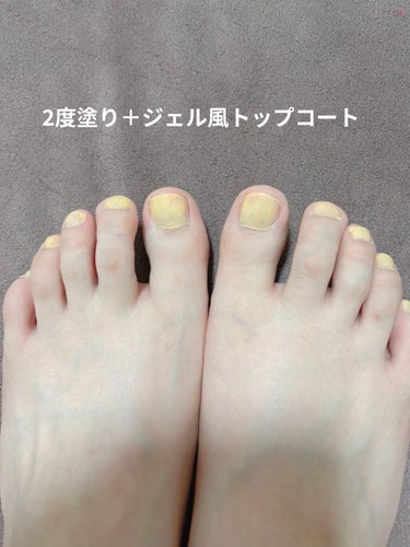 ネイルホリック Milky color YE501/ネイルホリック/マニキュアを使ったクチコミ（2枚目）