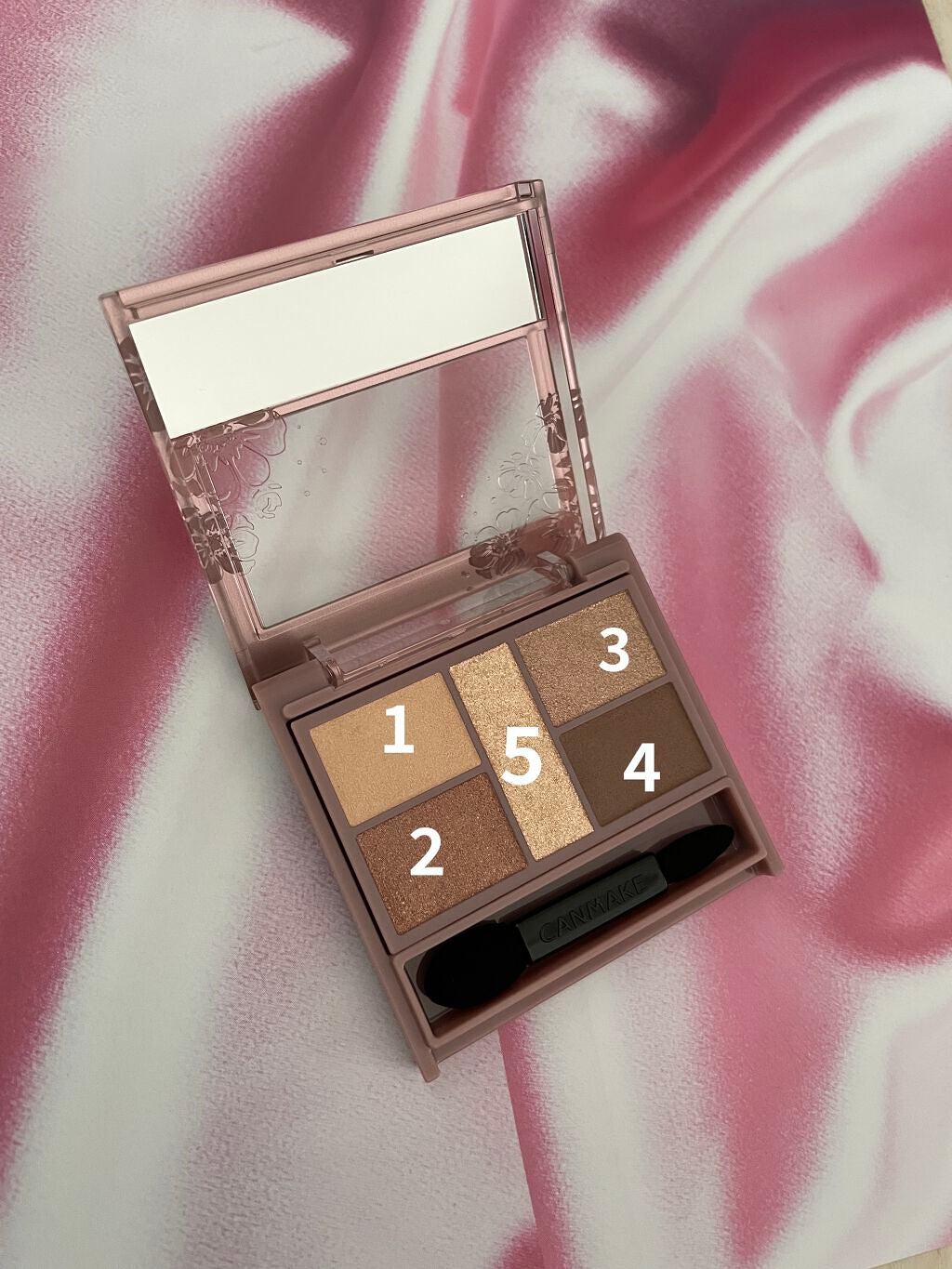 パーフェクトスタイリストアイズ/キャンメイク/アイシャドウパレットを使ったクチコミ(2枚目)