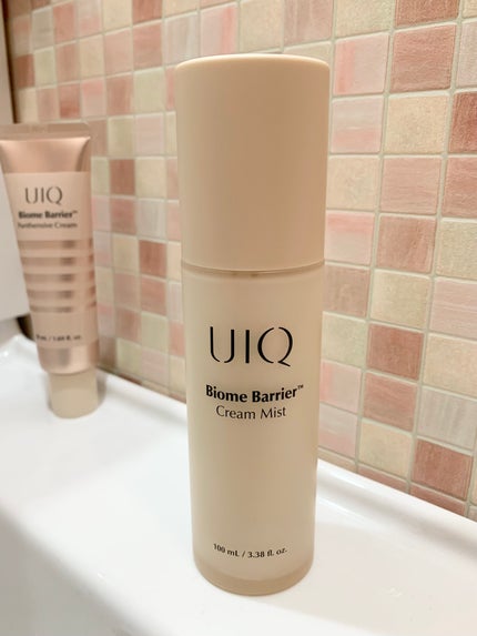 バイオームバリア クリームミスト/UIQ/ミスト状化粧水を使ったクチコミ(1枚目)