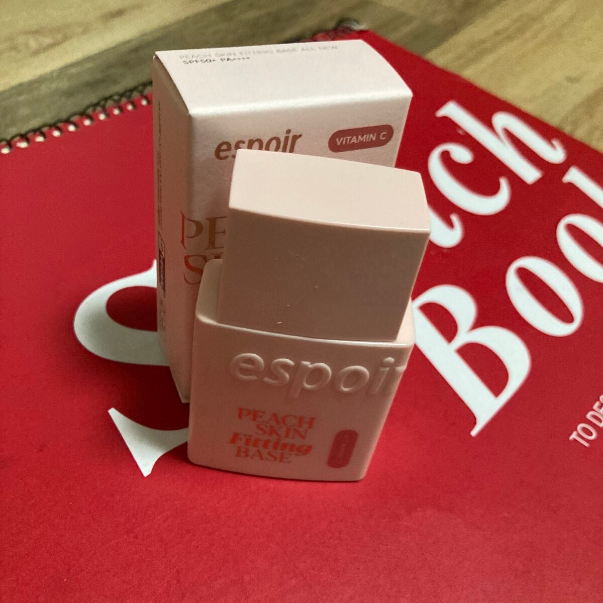 ピーチスキンフィッティングベース/espoir/化粧下地を使ったクチコミ(3枚目)