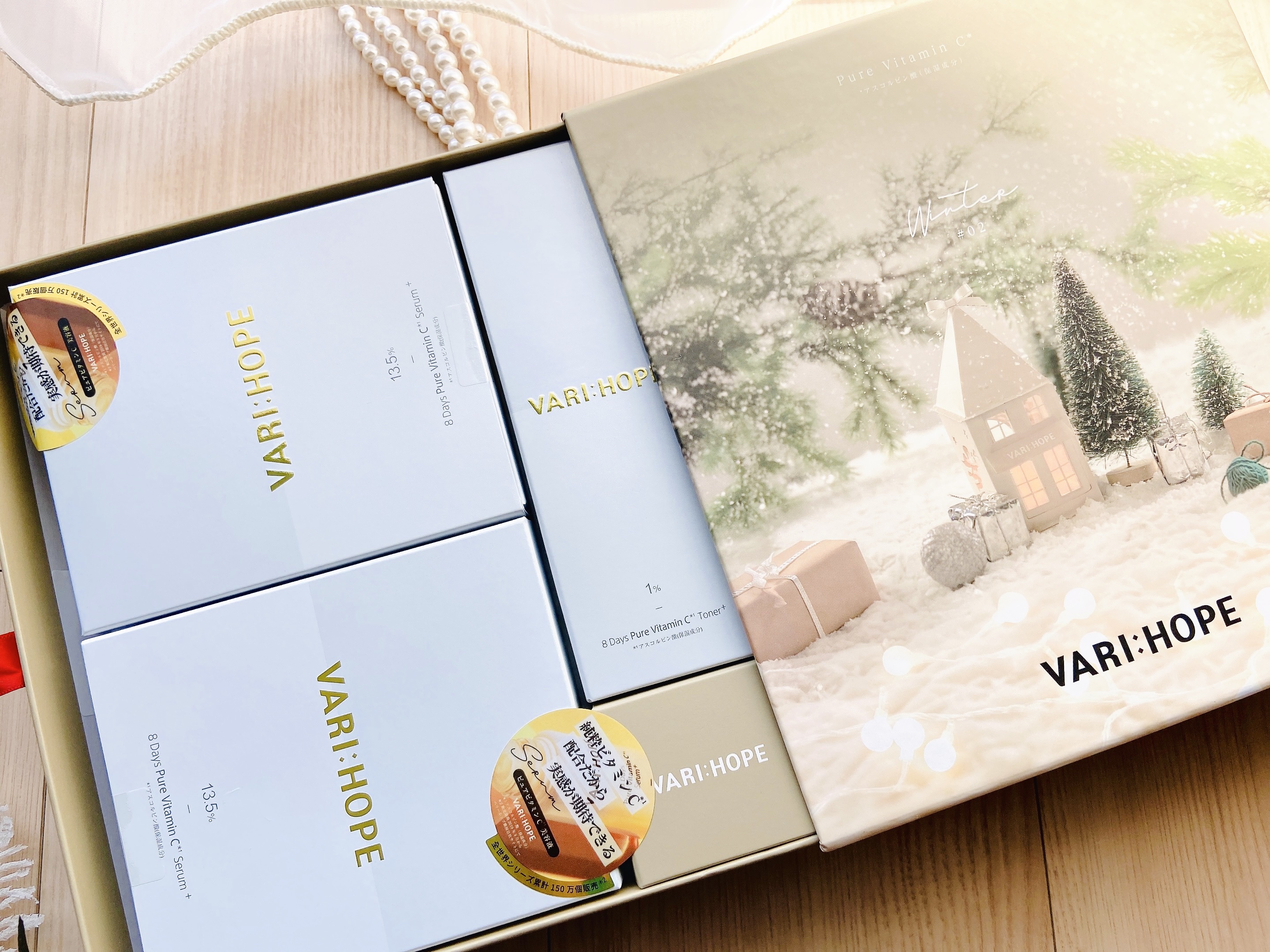 ８デイズピュアビタミンCトナー/VARI:HOPE/化粧水を使ったクチコミ（3枚目）