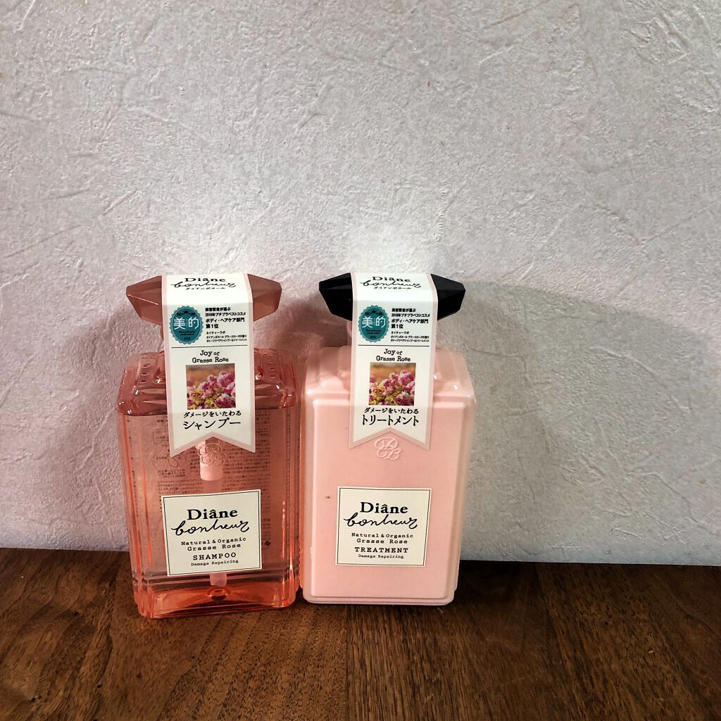 グラースローズの香り/シャンプー＆トリートメント/ダイアン/市販シャンプーを使ったクチコミ（1枚目）