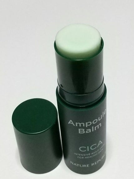 スティック美容液(CICA)/ネイチャーリパブリック/フェイスバームを使ったクチコミ(2枚目)