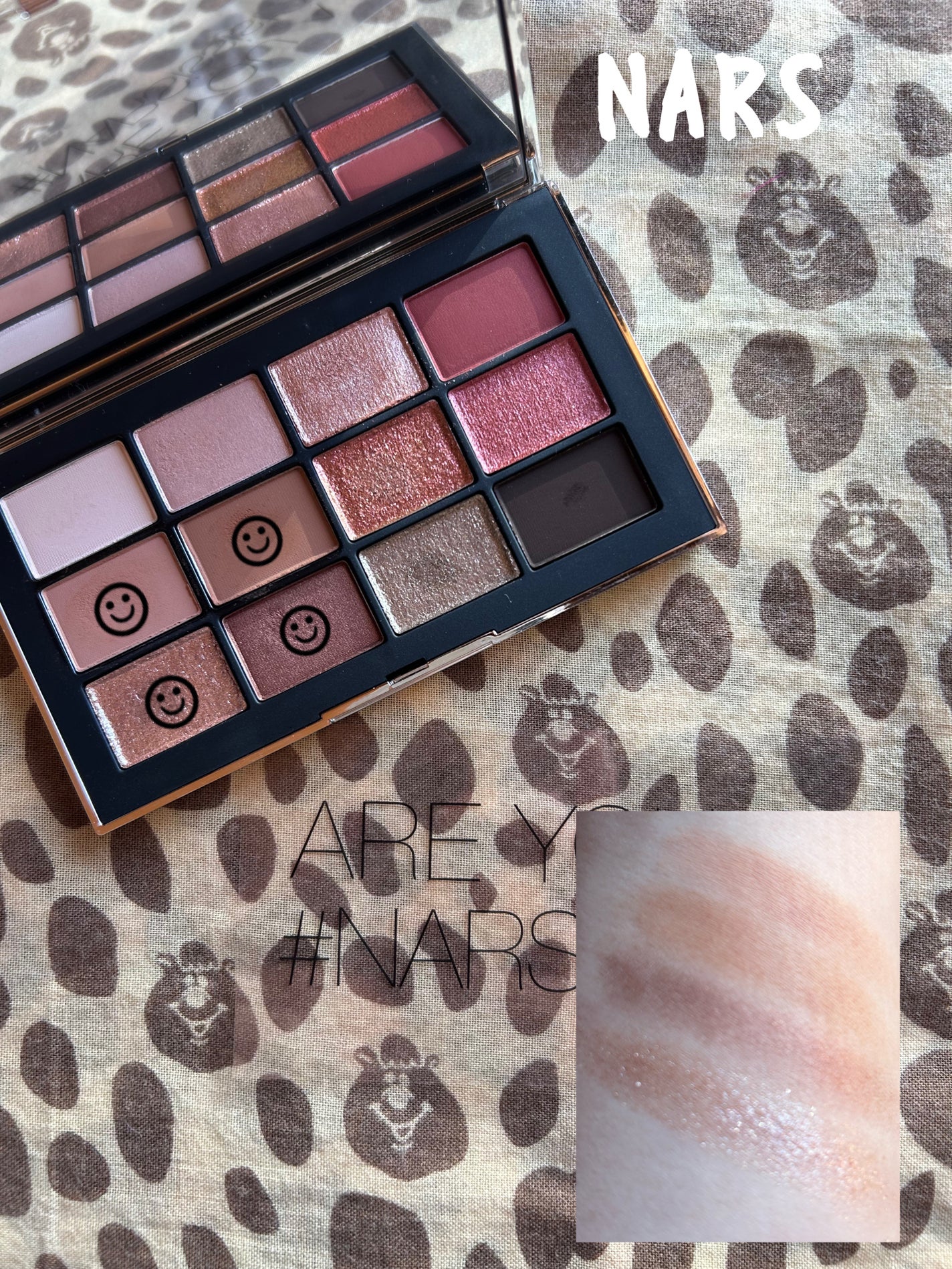 ナーズイスト ウォンテッド アイシャドーパレット/NARS/アイシャドウパレットを使ったクチコミ(1枚目)