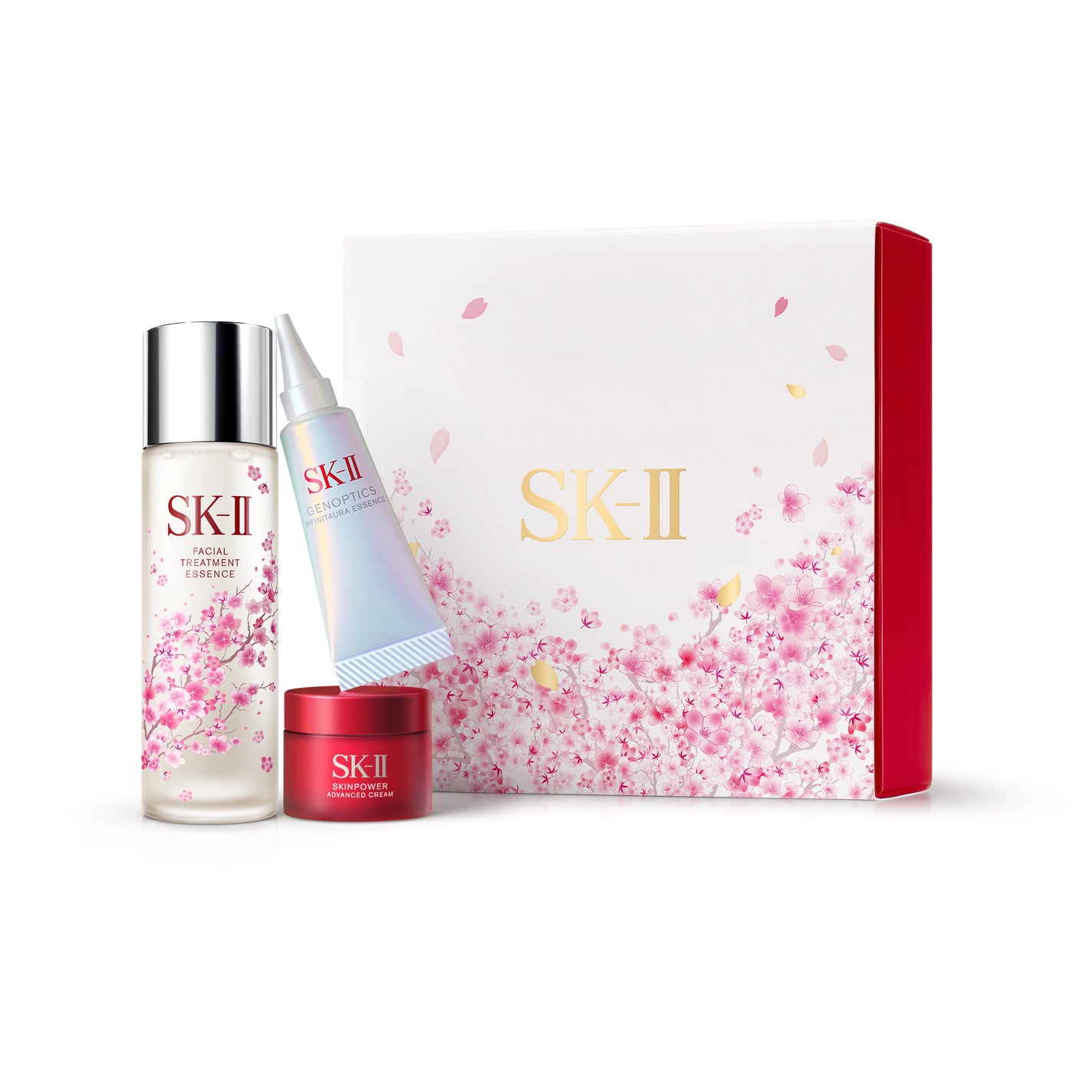 【数量限定】ニューライフ 桜 トライアル キット (クリーム) 試してみた】SK-II ニューライフ 桜 トライアル キットのリアル