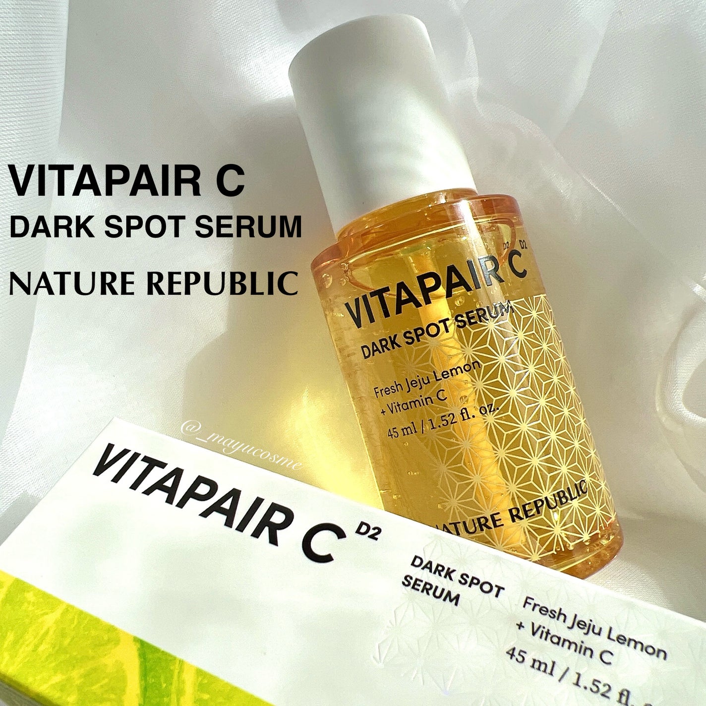 ビタペアC ダークスポットセラム/ネイチャーリパブリック/美容液を使ったクチコミ(1枚目)