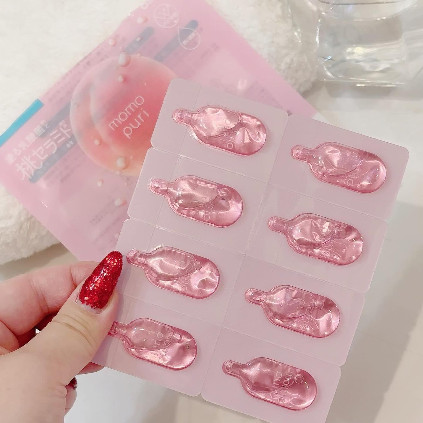 潤いバリア補給液/ももぷり/美容液を使ったクチコミ(2枚目)