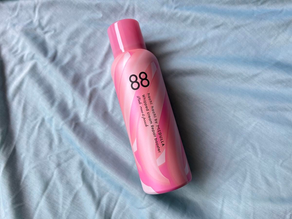 ホイップクリームリペアブースター PINK RosePeach/88 by MEDULLA/洗い流すヘアトリートメントを使ったクチコミ(1枚目)