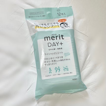 メリット ドライシャンプーシート すっきり爽快タイプ/メリット/ドライシャンプーを使ったクチコミ(1枚目)